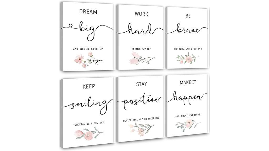 inspirational wall art decor