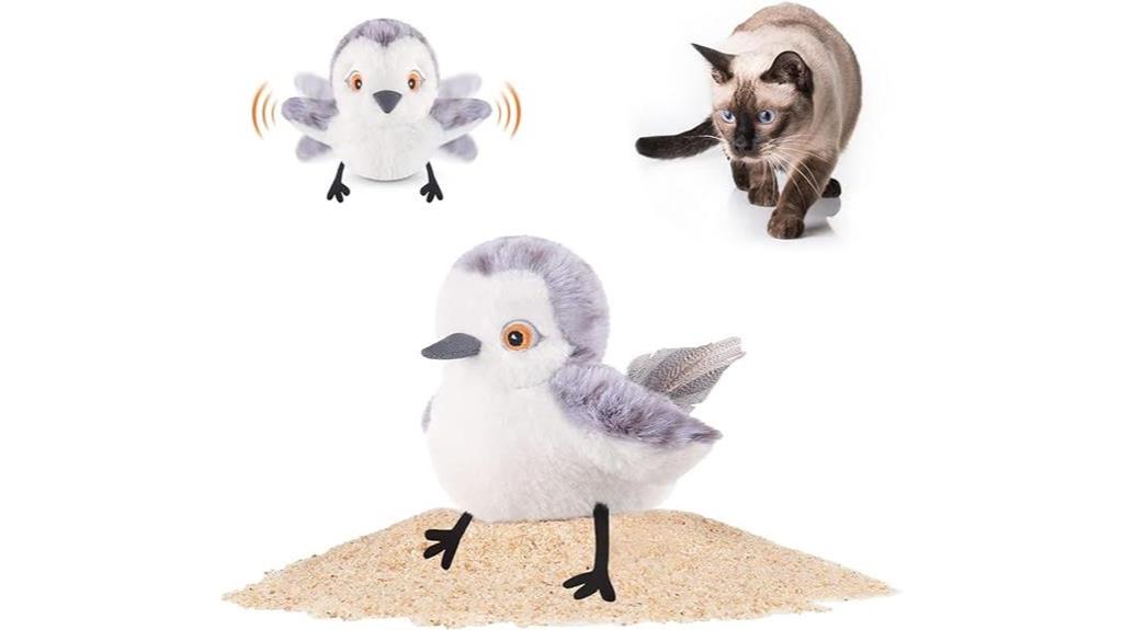 interactive cat toy bird