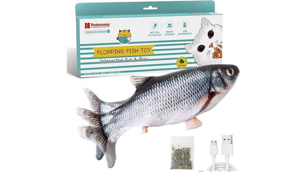 interactive fish toy for pets