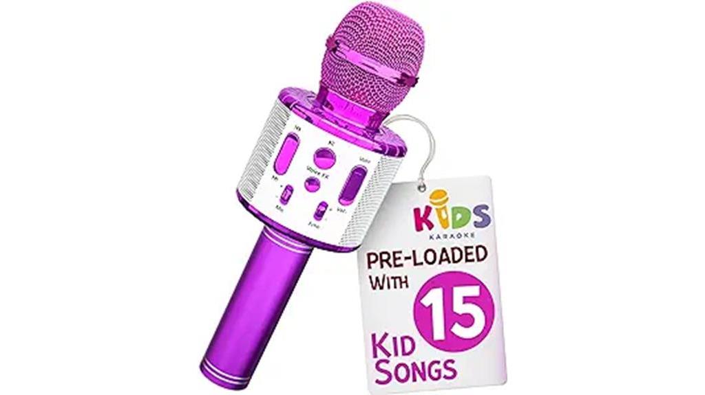 karaoke microphone for kids