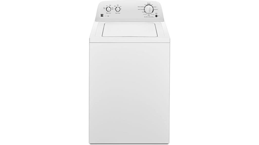 kenmore top load washer details