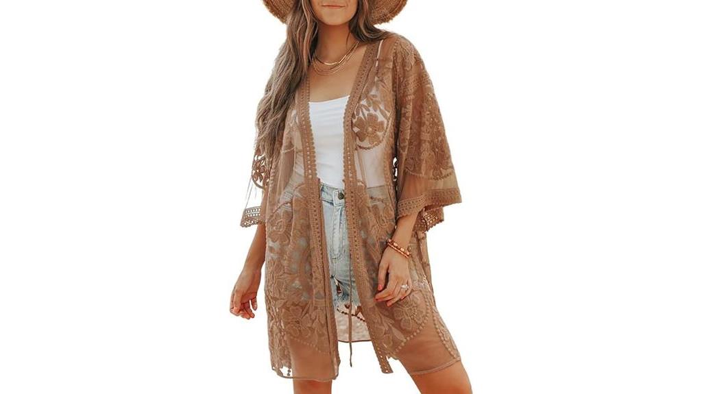 lace kimono swimsuit cover