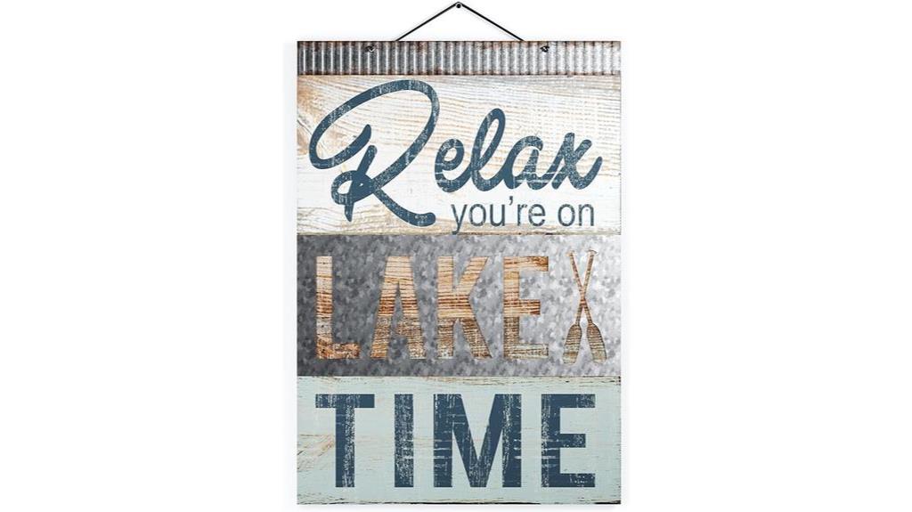 lake house relaxation vibes