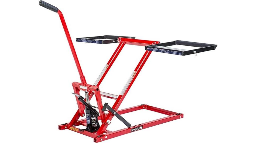 lift jack for mowers