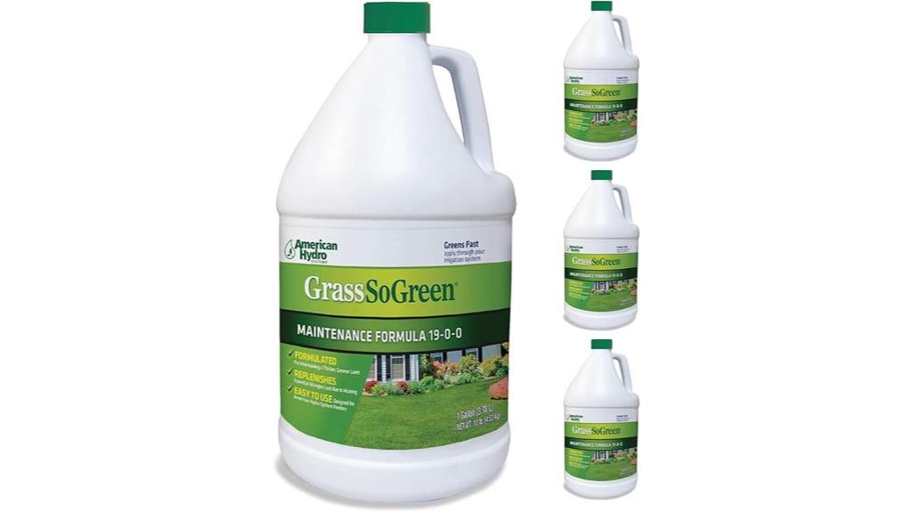 liquid grass fertilizer pack