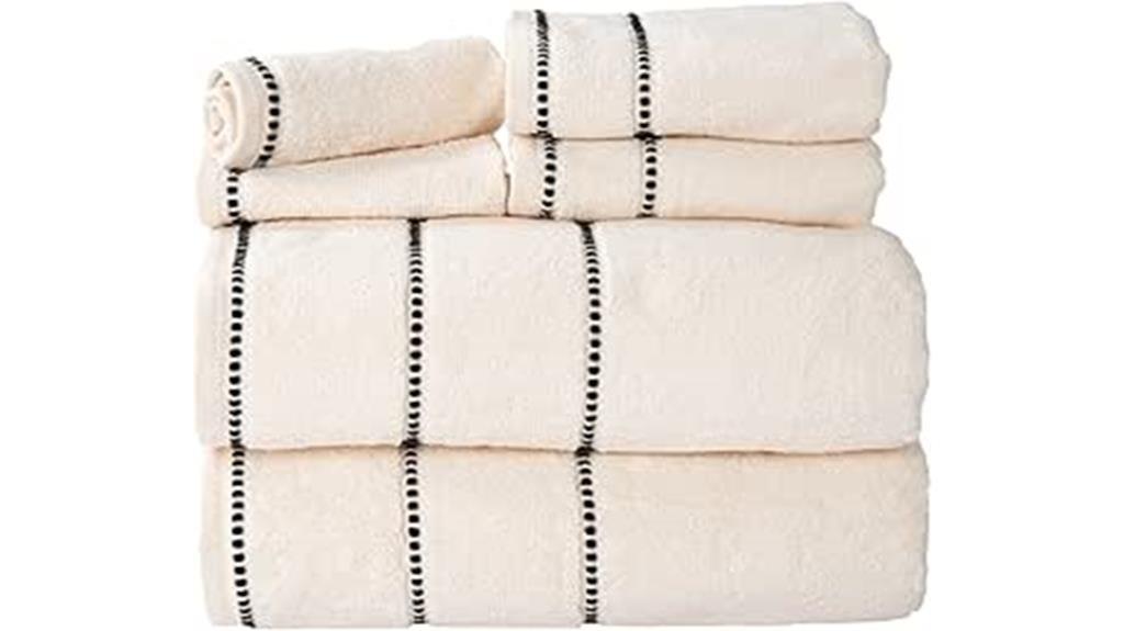 luxurious 6 piece cotton set