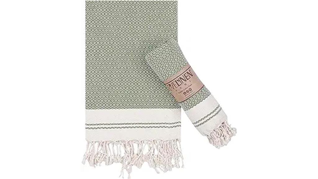 luxurious turkish hand towels
