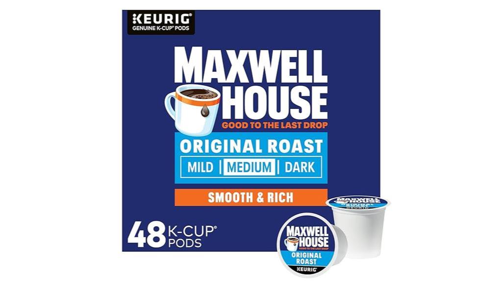 maxwell house k cup pods