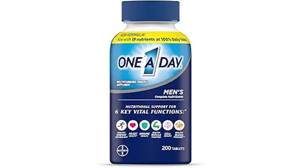 men s daily multivitamin 200 tablets