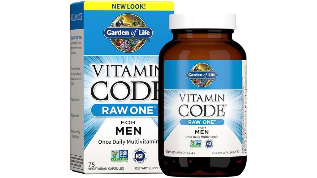 men s raw multivitamin supplement