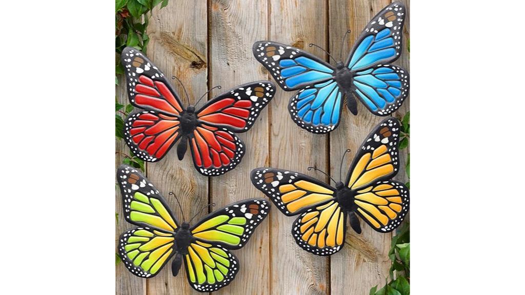 metal butterfly wall decor