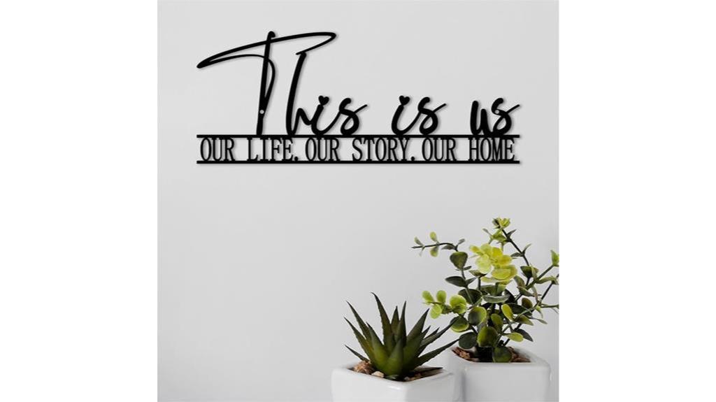 metal this is us sign