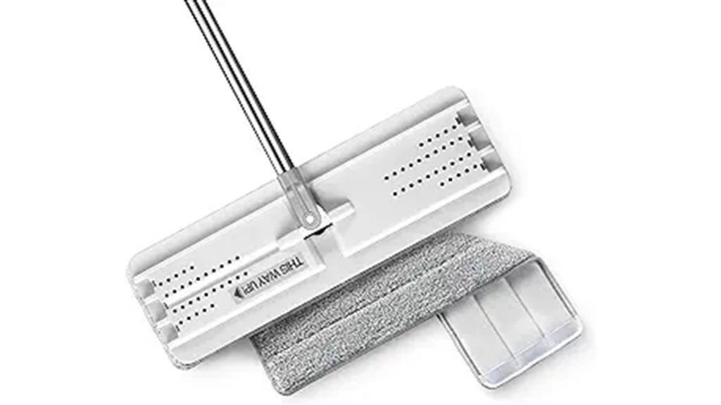 microfiber flat mop handle