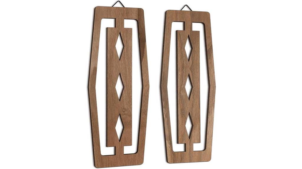 mid century wood wall panels