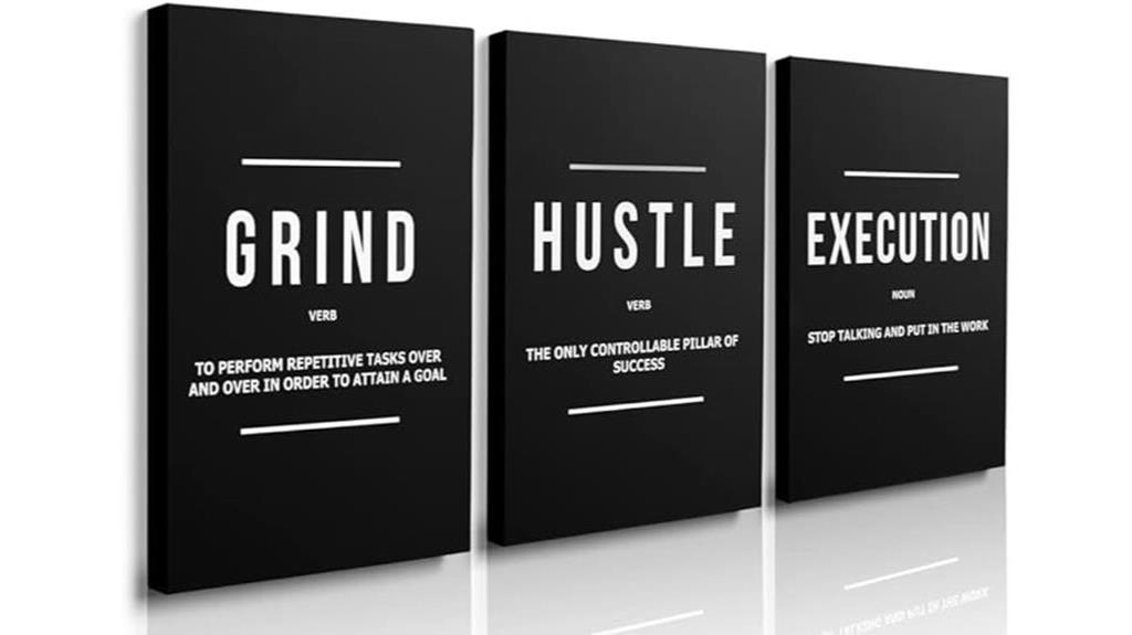 modern hustle wall art