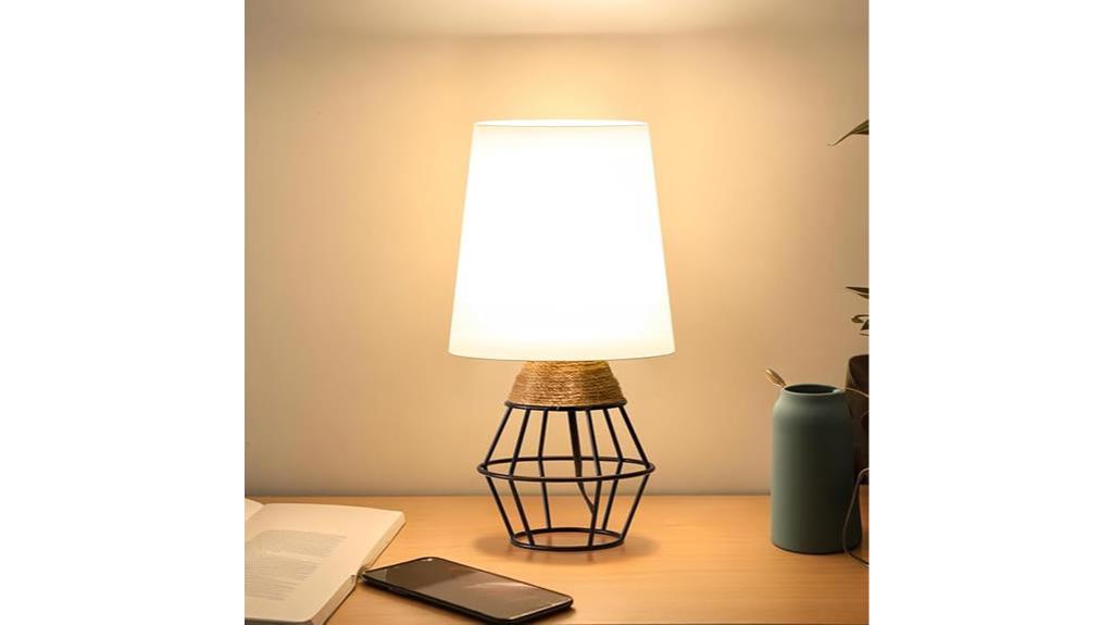 modern industrial style lamp