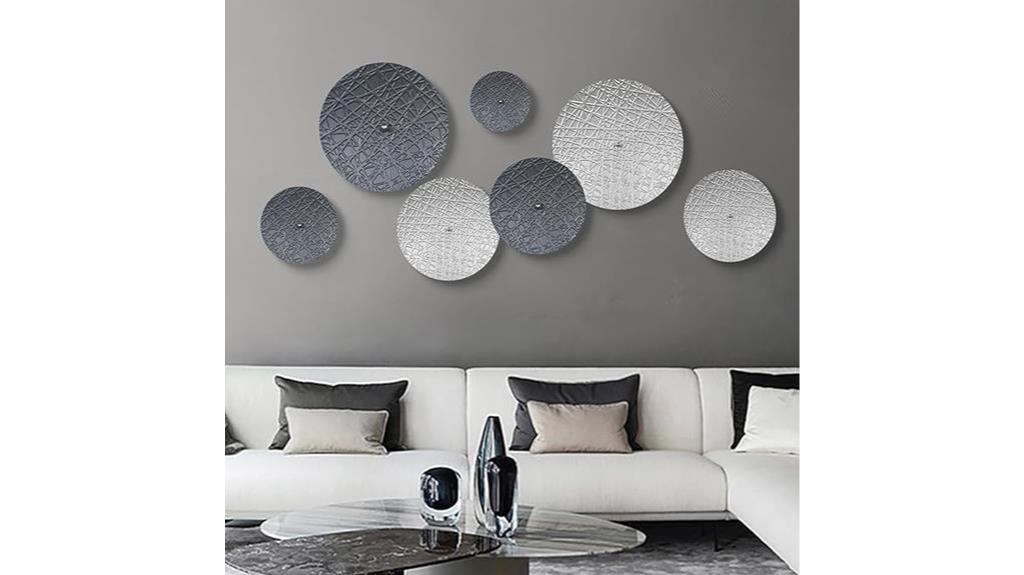 modern metal wall decor