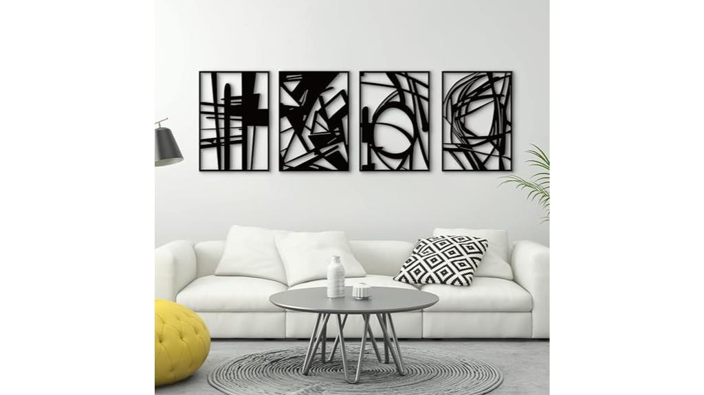 modern minimalist black decor
