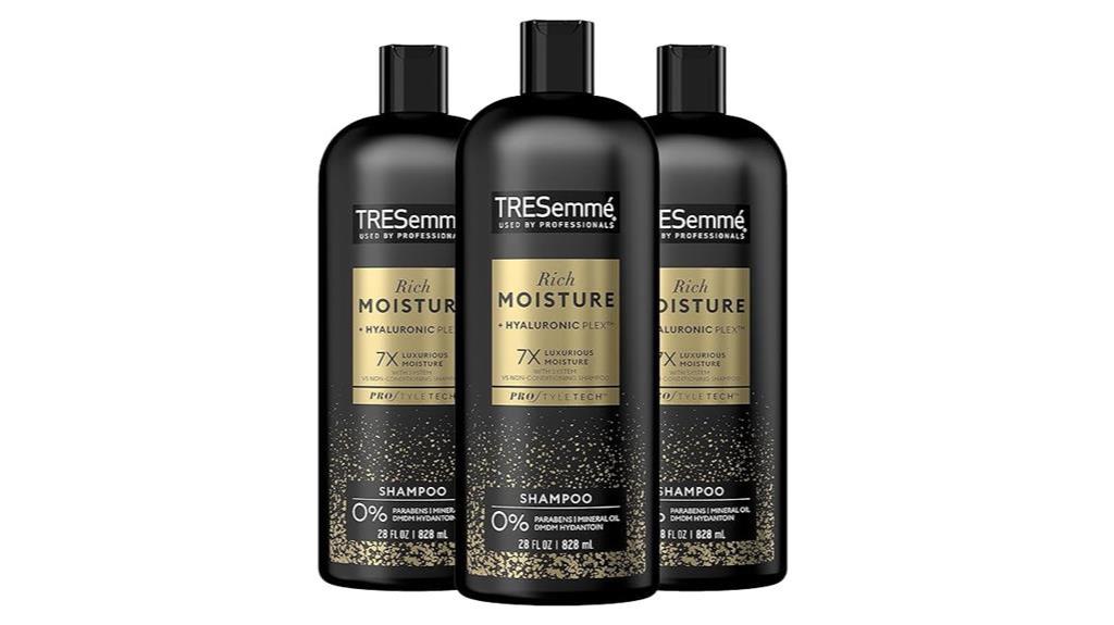 moisture rich tresemm shampoo