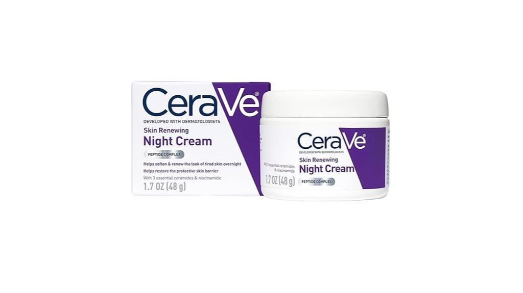 moisturizing night cream option