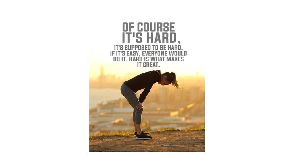 motivational fitness wall art