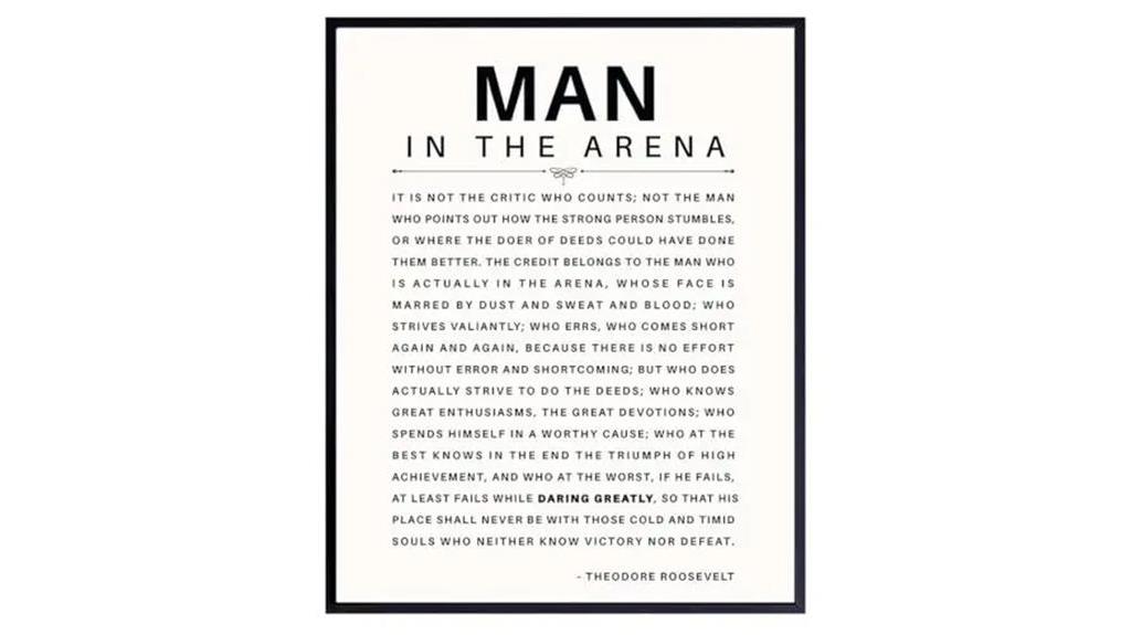 motivational poster with quote
