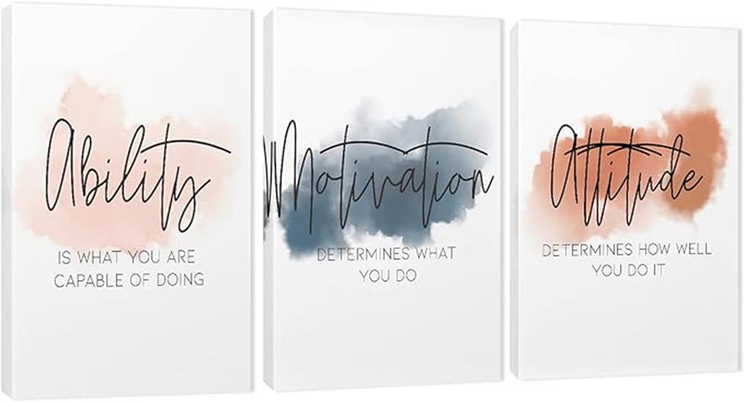 motivational quotes on canvas