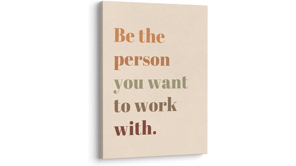 motivational wall art decor