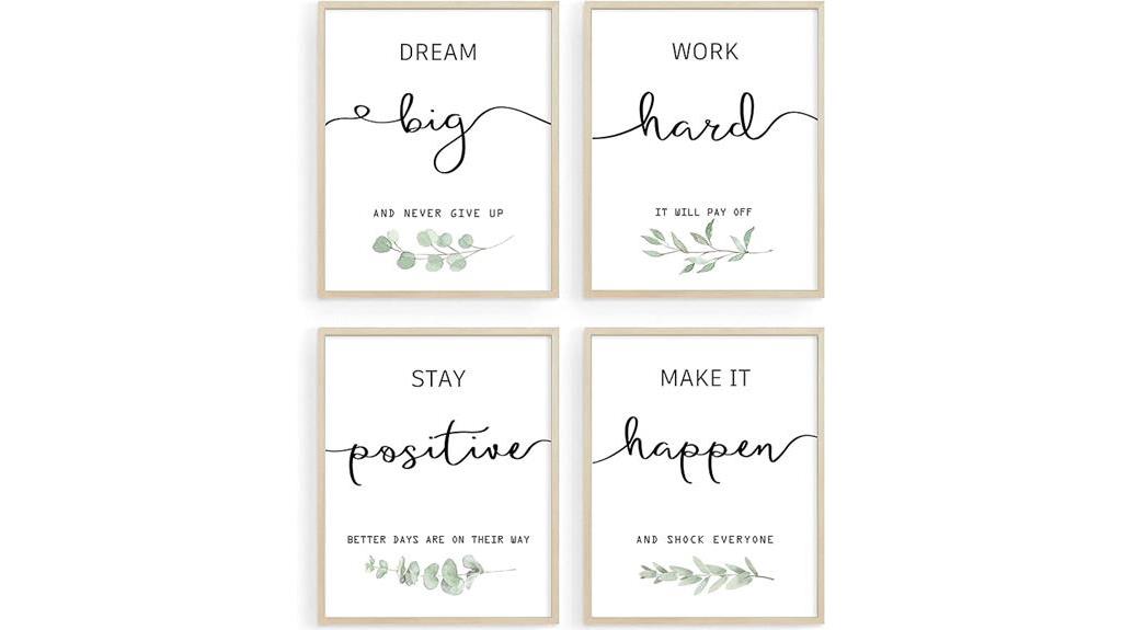 motivational wall art prints