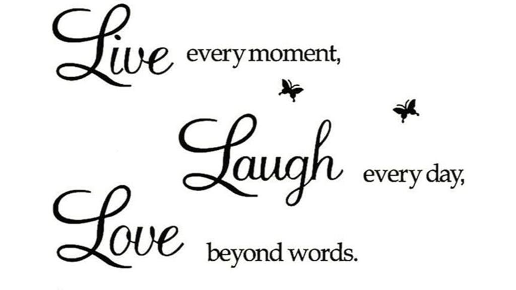 motivational wall sticker phrase