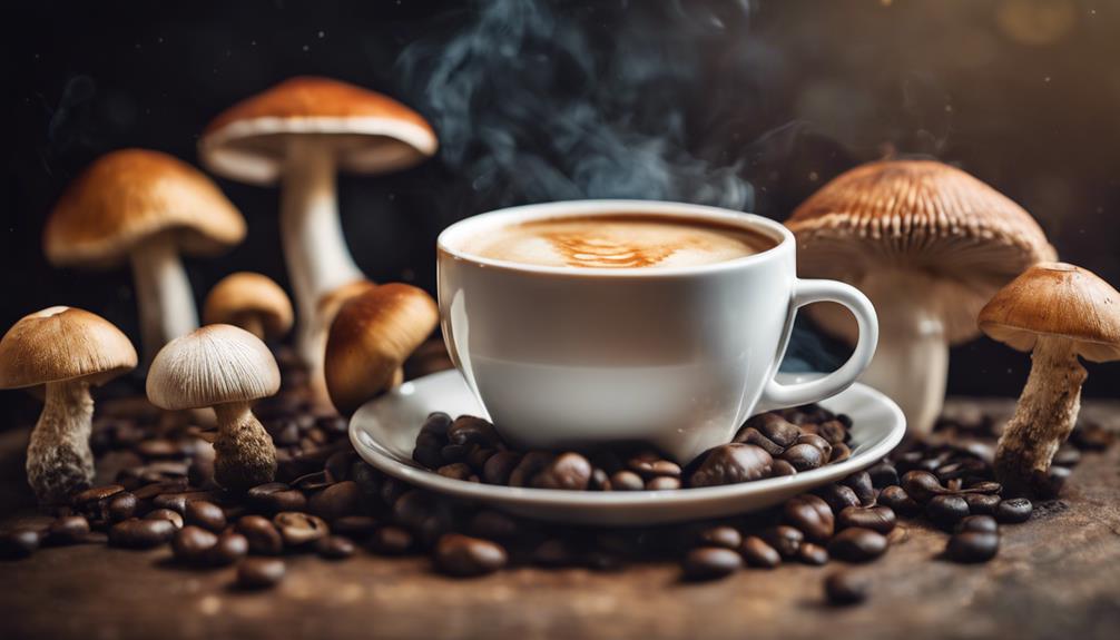 mushroom coffee morning boost