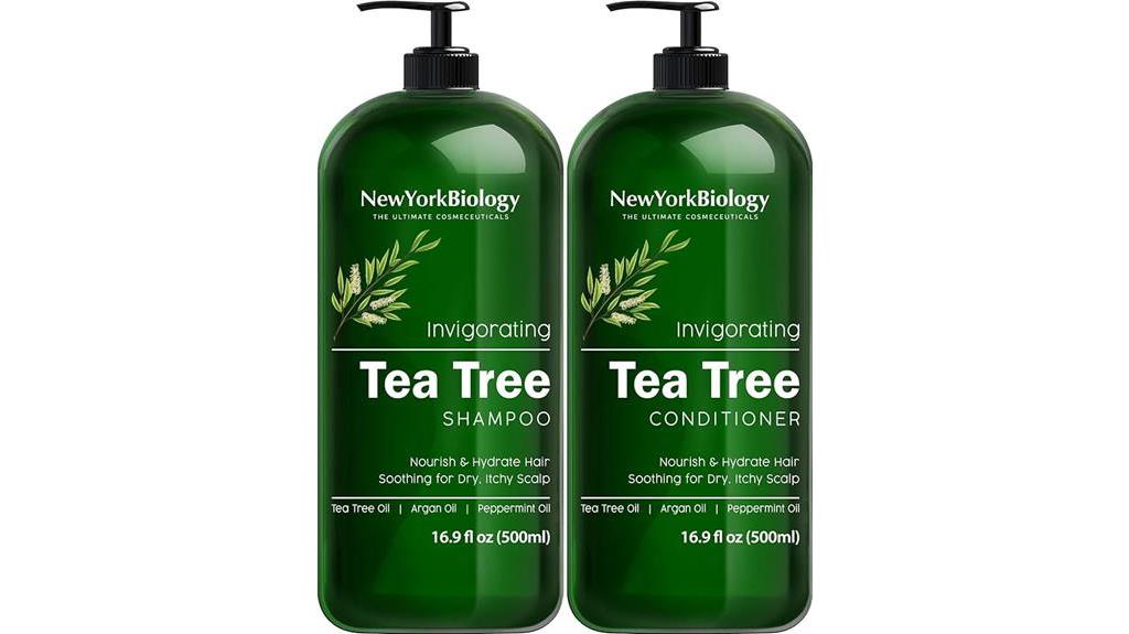 natural shampoo and conditioner