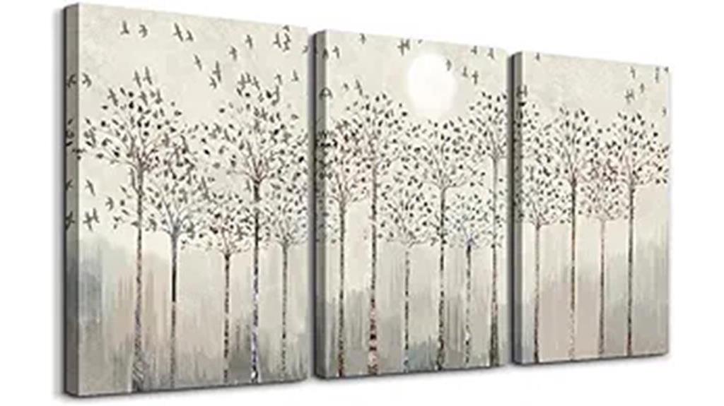 nature themed abstract canvas prints