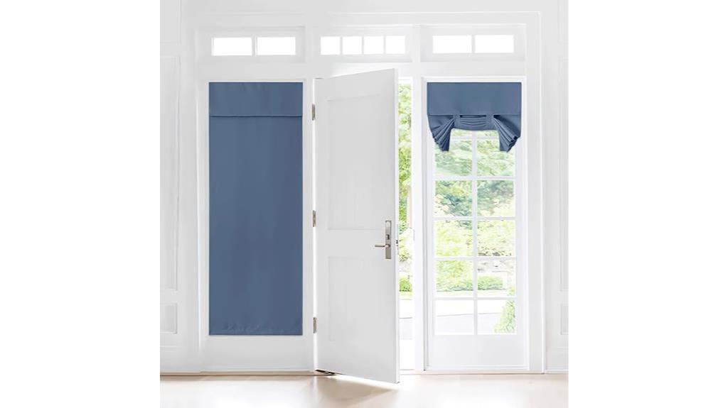 nicetown farmhouse door curtains