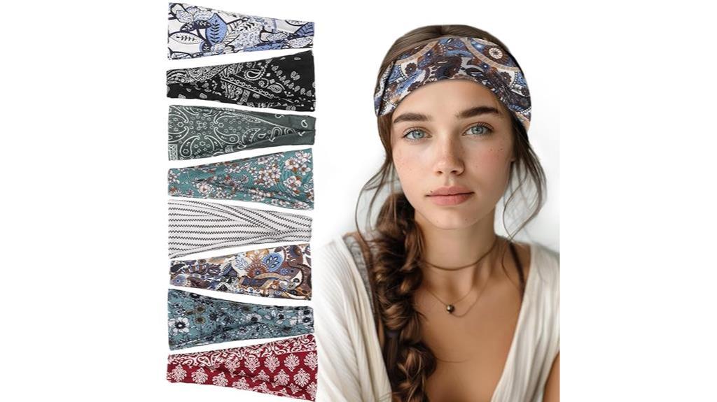 non slip boho headbands