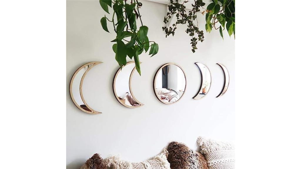 nordic moon phase mirror