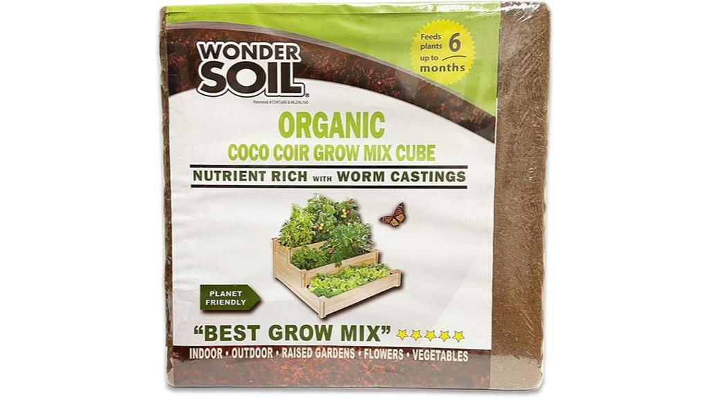 organic coco coir brick