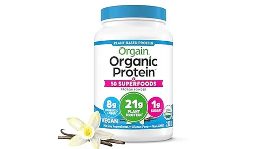 organic vegan protein powder