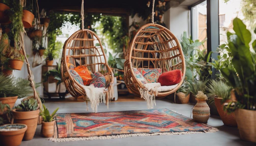 outdoor boho chic design