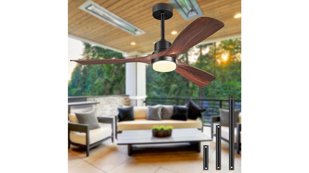 outdoor ceiling fan features