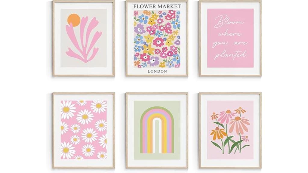 pastel danish wall decor
