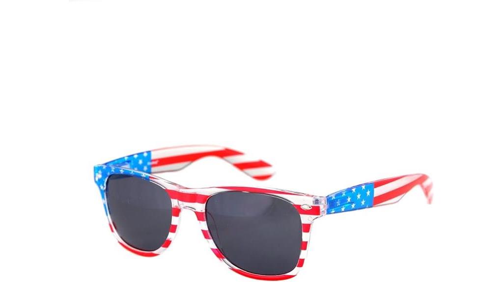 patriotic 80s usa sunglasses