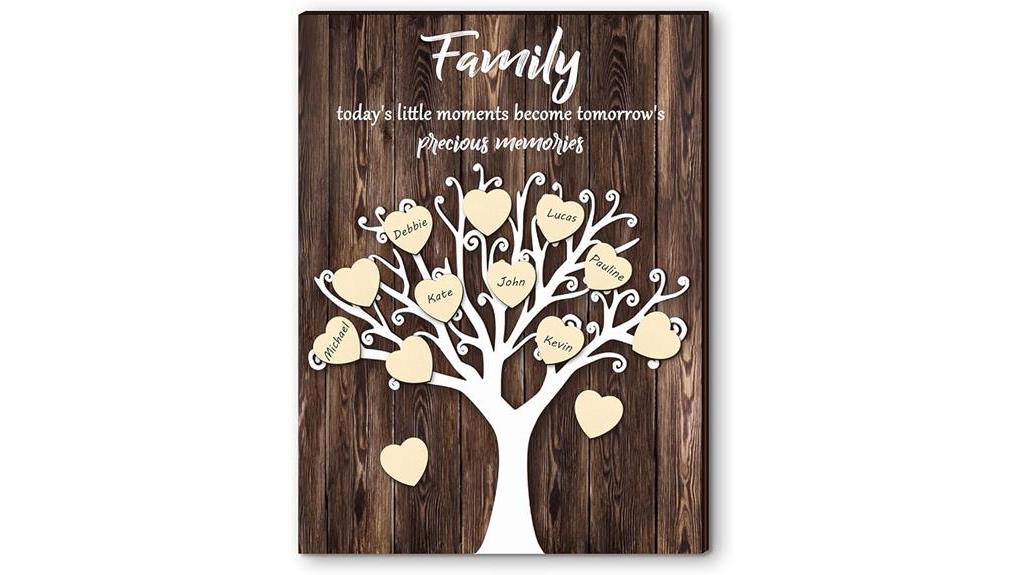 personalized 3d family tree