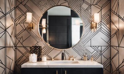 powder room wall decor