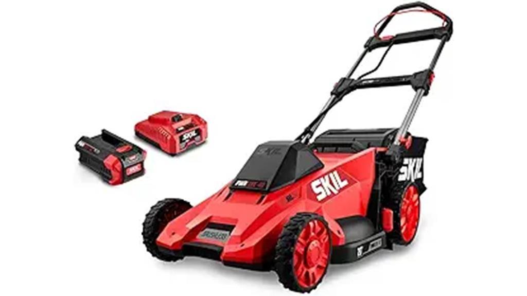 powerful cordless brushless mower