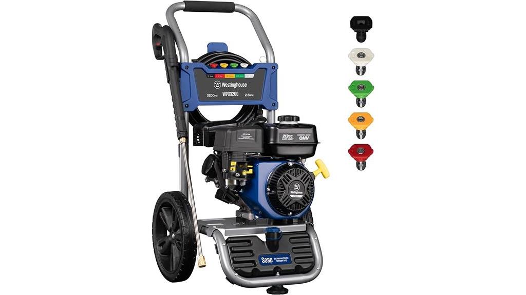 powerful gas pressure washer