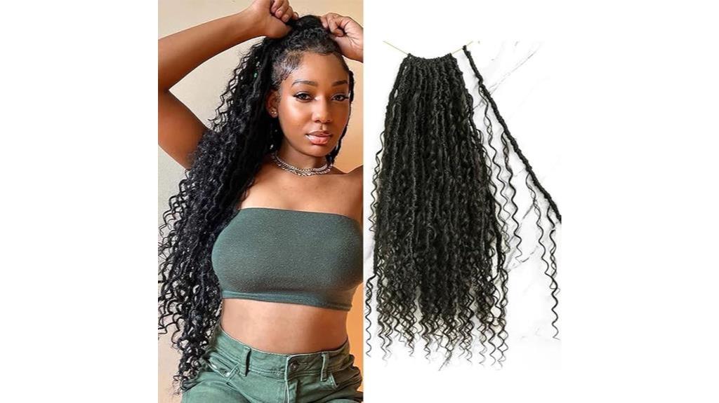 pre looped crochet boho locs