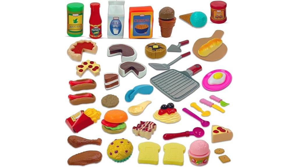 pretend play food set