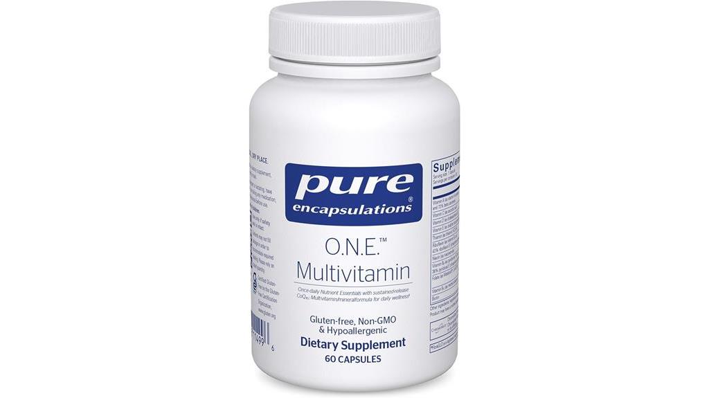 pure encapsulations multivitamin capsules