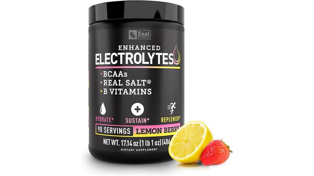 rehydrate with lemon berry